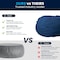 Flash Furniture Bean Bag Chair, 42 in W 42" L 19" H DG-BEAN-LARGE-DENIM-GG - alternate 4